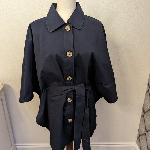 Ann Taylor Trench Poncho - Picture 7 of 10